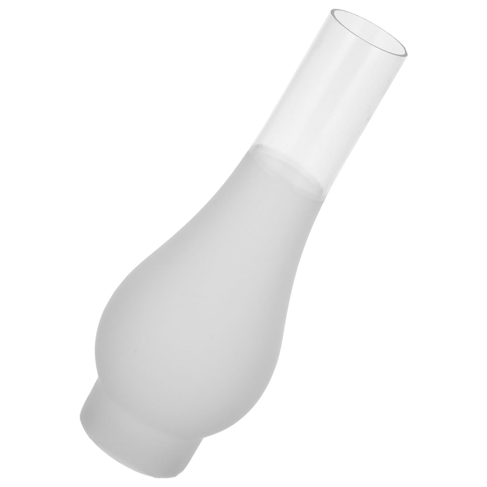 Paralume in Vetro Satinato per Lampada a Olio Vintage Coperchio Antivento per Lampada a Cherosene da Interno Sostituzione Paralume 74 CM Diffusione Luce Calda per Arredamento