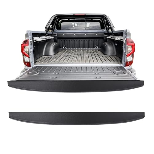 Tailgate Rail Guard Protector Trim Tail Gate Cover Compatible For Nissan Navara NP300 2021 2022 2023 Matte Black Car Accessories 1PC