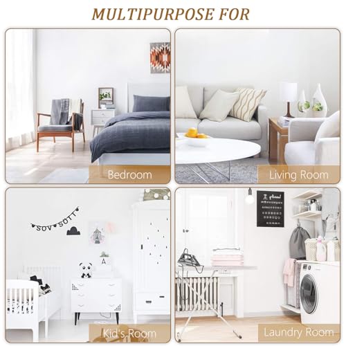 huipinghu 20cm Cotton Woven Plant Pot | Breathable Indoor Planter Basket for Potted Plants | Built-in Handles - 20x20cm for Boho Home Decor & Herbs (Black+Yellow) - Image 7