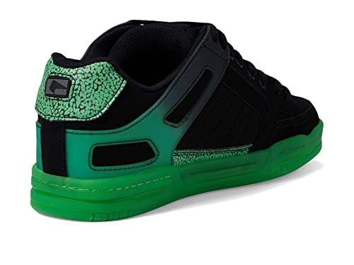 Globe Tilt Black/Green Stipple 13 D (M) #TOP4