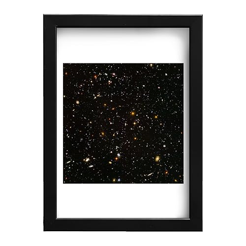 Cuadro del telescopio Hubble para decorar tu salón, lámina de campo ultra profundo mediana