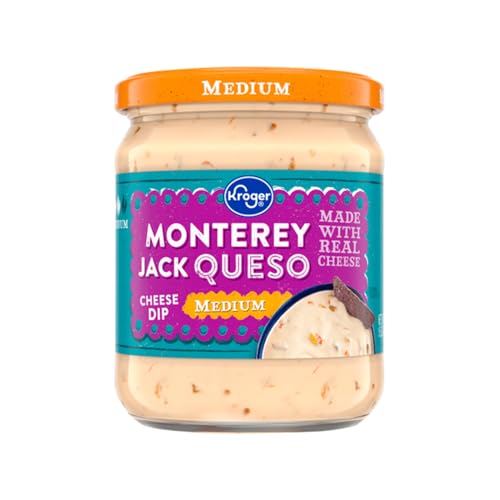Medium Monterey Jack Queso Cheese Dip 15 oz
