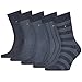 Produktbild Tommy Hilfiger Herren Birdseye Gift Box Classic Sock, Schwarz, 39/42, 5er Pack