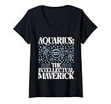 Mujer El intelectual Maverick Aquarius Camiseta Cuello V