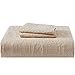 Mellanni King Bedspread Coverlet Set - Bedding Cover with Shams - Ultrasonic Quilting Technology - 3 Piece Oversized Quilt Set - Bedspreads & Coverlets (King, Beige)