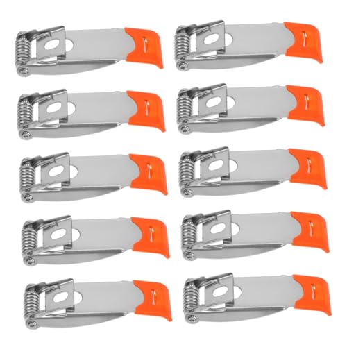 DOITOOL 10pcs Downlight Circlip Hanger Clips for Lights Lamp Spring Clips Universal Securing Clamps for Lighting