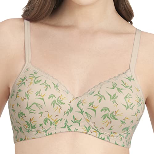 Image of Amante Cotton Padded Wirefree Full Coverage T-Shirt Bra