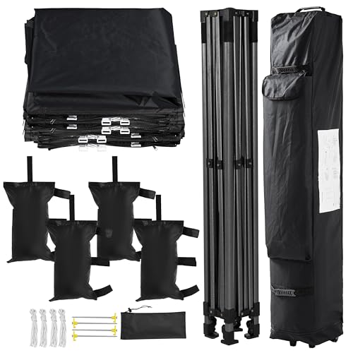 Yaheetech YT-00092595 10X10 Pop Up Commercial Canopy Tent With 4 Removable Sidewalls thumb #7