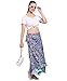 Wevez® Wholesale Lot of 10 Pcs Indian Skirt Printed Reversible Art Silk Wrap Around Skirts