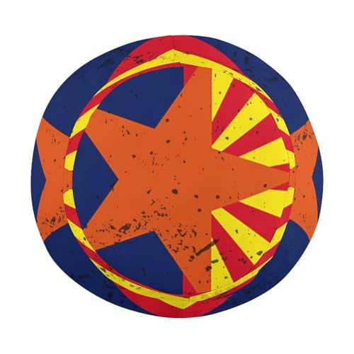 Retro Arizona State FlagChildren's Bucket Hat for Boys and Girls, Breathable Summer Beach Hat54cm4