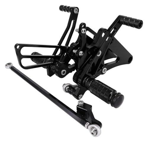 Repose-pieds réglables pour moto CB400SF avec grip antidérapant passager