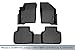 MAXLINER Custom Fit Floor Mats 2 Row Liner Set Compatible with 2010-2020 Dodge Journey