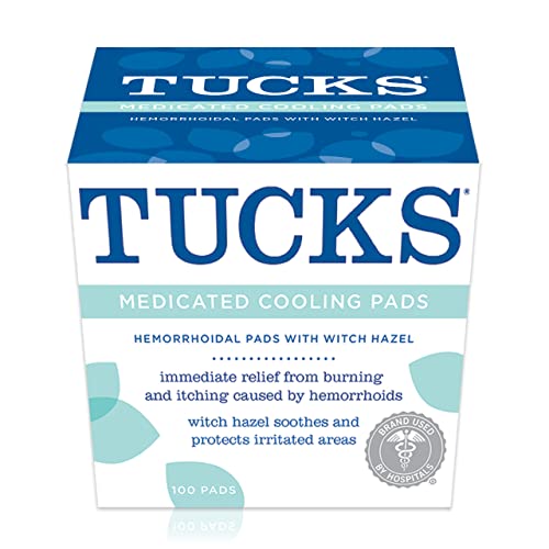 Image of TUCKS Medicated Cooling Pads 100 Count (Pack of 3)