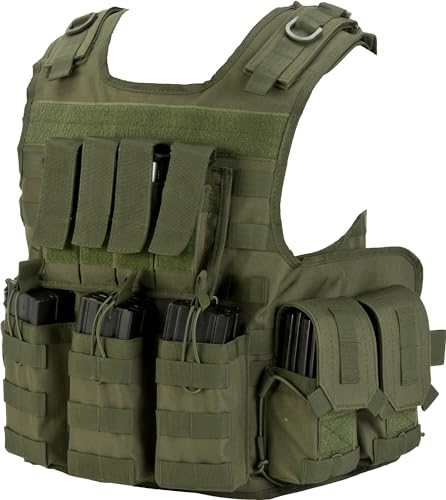 Evike Airsoft - Matrix MTS Small Arms Light Protector Vest (Color: OD Green)