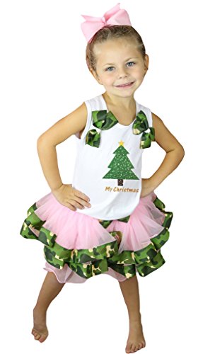 Camiseta rosa falda de pétalos evita rozaduras en fiestas infantiles
