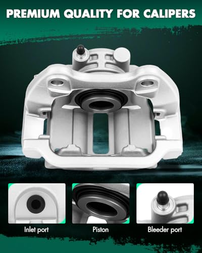 Image of SCITOO 18B4854 Rear Left Disc Brake Caliper w /Bracket For Cadillac For DeVille /For DTS,For Chevy For Silverado 1500 /For Silverado 1500 Classic,For GMC For Sierra 1500 /For Sierra 1500 Classic