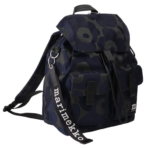 [マリメッコ] バックパック リュック レディース エブリシング バックパックL ウニッコ 北欧デザイン ウニッコ柄 92696 550 ダークネイビー [並行輸入品]