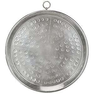 Pentole Agnelli Copper Mould for Farinas a, HaMm. erred with Rim, Diameter 32 cm.