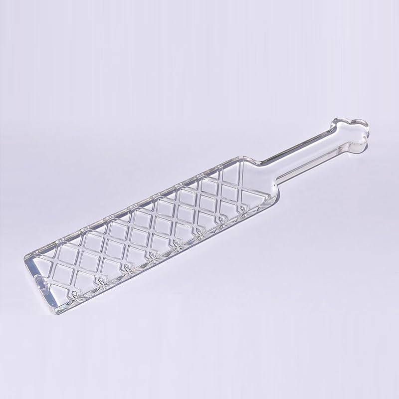 CRYSTAL Spanking Paddle, Rhombus Shaped BDSM Kit for Ultimate Pleasure Riding Crops and sex whip for Couples,Flogger, Whip, Bondage Spank Toys,Paddle for Discipline and Attitude Adjustment