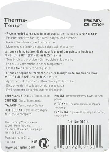 Penn-Plax DT014 Therma-Temp Temperature Sensitive Thermometer thumb #2