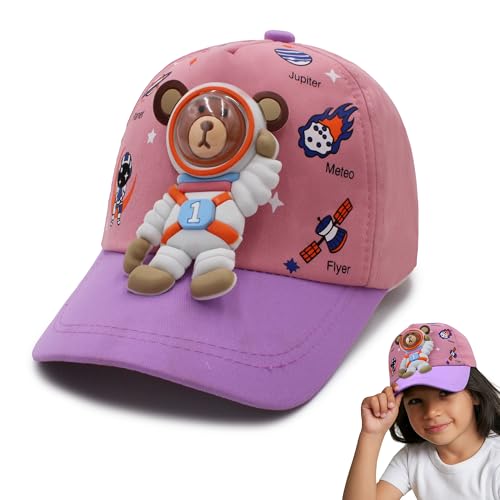 Image of VRITRAZ Kids Unisex Baseball Cap for Boys & Girls | Adjustable Strap | Comfortable Casual Cap (Age 4-12 Years)