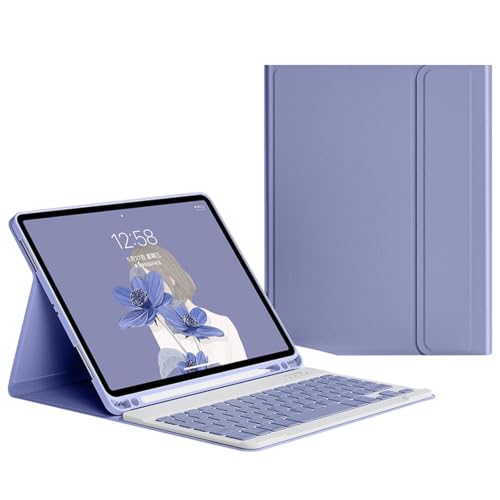 For Redmi Pad 2 Pro/Xiaomi POCO Pad M1 �P�[�X Redmi Pad 2 Pro/Xiaomi POCO Pad M1 �L�[�{�[�h�t���P�[�X 12.1�C���` ���E���L�[�{�[�h �����\ ���C�z�� �y���z���_�[�t�� �X�^��