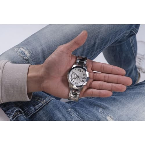 Image of Guess Men's Analog Dress Watch| Stainless Steel Case| 50M Water Resistance