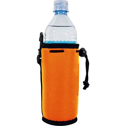 Blank Neoprene Water Bottle Coolie (2 Pack, Orange)