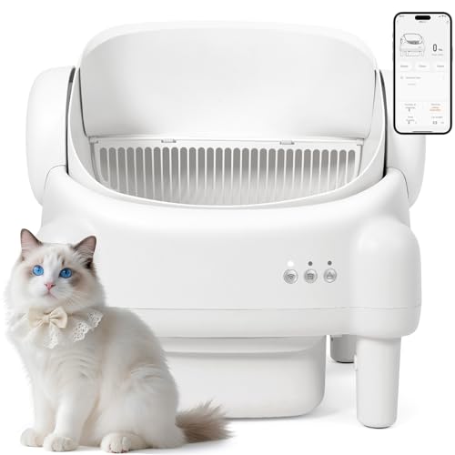 Open-Top Smart Automatic Litter Box