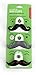 Kikkerland Mustache Bag Clips, Set of 3
