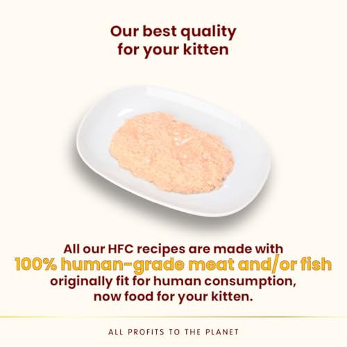 Almo Nature HFC Kitten - Wet Kitten Food - Chicken - Human Grade, Gluten Free, Monoprotein - 70g, Pack of 6 - 4