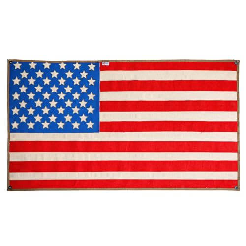 American Flag Fire Hose Edition | Made in USA | Built from Real Decommissioned 5 Fire Hose (Standard)