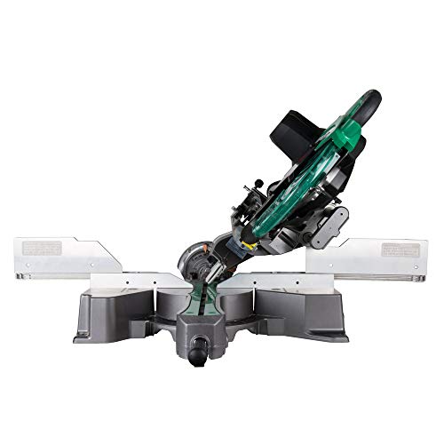 Hitachi C12Rsh2 15-Amp 12-Inch Dual Bevel Sliding Compound Miter Saw With Laser Marker #TOP3