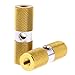 Inzopo 2pcs BMX MTB Stunt Scooter Pioli In Lega Di Alluminio Della Bicicletta Assale Piede 3/8" - Giallo