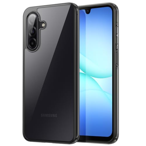 JETech Funda para Samsung Galaxy A17 5G / 4G 6,7 Pulgadas, Carcasa Anti Amarillo Antigolpes Protectora, Respaldo Anti Arañazos PC Dura (Negro)