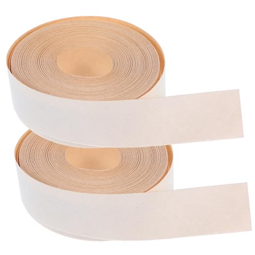 Luxshiny Bande De Tissu Pour Abat-jour Auto-adhésive Matériau En Tissu Vintage Accessoire De Bricolage Pour Décoration Intérieure 2 Rouleaux De 5 Mètres