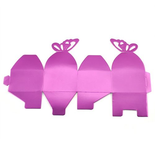 GIVBRO Scatole per bomboniere, per sposi e sposi e caramelle, confezione regalo, per decorazioni per feste, colore rosso, 50 pezzi