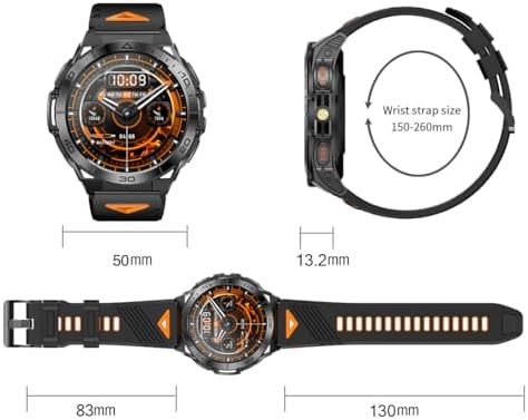 22mm Silicone Watch Band, Quick Release Replacement Strap for Men and Women image 4