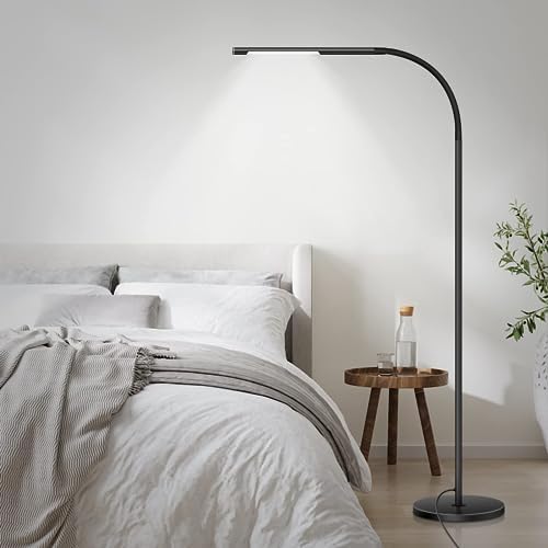 LED Modern Floor Lamps, Flexible Goosene…