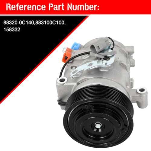 Image of cciyu Air Conditioning Compressor for Toyota for Sequoia 4.7L 2008 2009