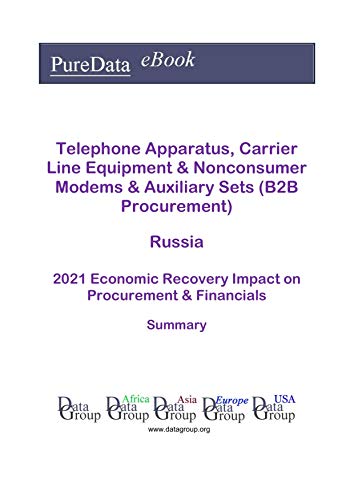 Telephone Apparatus, Carrier Line Equipment & Nonconsumer Modems & Auxiliary Sets (B2B Procurement) Russia Summary: 2021 Economic Recovery Impact on Revenues & Financials (English Edition)