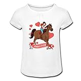 Dieses Shirt fällt sehr klein aus. Bitte unbedingt folgende Angaben zu Länge x Brustweite beachten: 4 Jahre - 40 x 29 cm, 6 Jahre - 43 x 31 cm, 8 Jahre - 46 x 33 cm, 10 Jahre - 49 x 35 cm, 12 Jahre - 52 x 37 cm; Shirt flach liegend gemessen