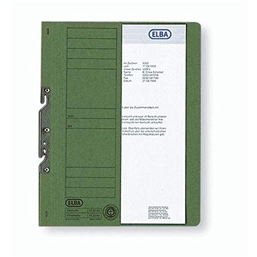 Preisvergleich Produktbild ELBA Einhakhefter aus Karton, chamois, Behrdenheftung
