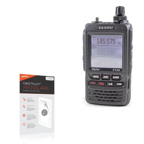 BoxWave Screen Protector Compatible with Yaesu FT2DR - ClearTouch Anti-Glare (2-Pack), Anti-Fingerprint Matte Film Skin