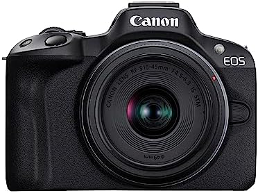 Câmera Digital Canon R50 18-45 IS STM