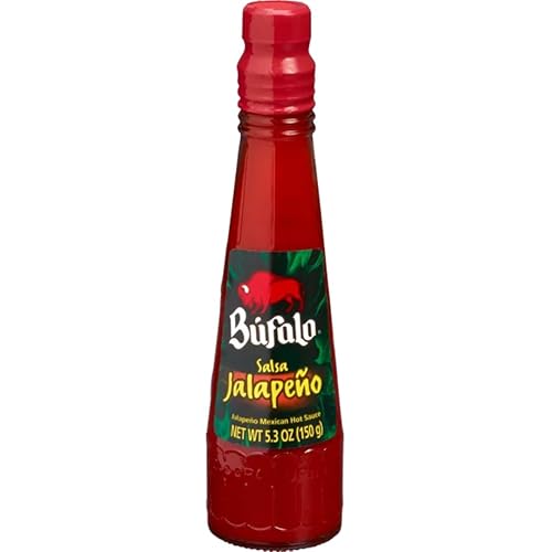 Miniatura 6 de Bufalo Juego de 3 salsas jalapeño (5.3 onzas), chipotle (5.3 onzas), Clasica (5.3 oz). por Bufalo