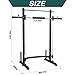 商品图片 Squat Rack Machine,Barbell Rack,Folding Weight and Bench Press Rack Stand,Safety Smith Rack.With Pull Up,Push Up Bars.Can Load 500Lbs