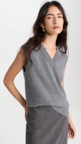 Vince Women's V Neck Vest2