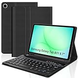 Compatibilidad: Esta funda con teclado está diseñada para su uso con el Samsung Galaxy Tab A11 2025 8.7 pulgadas. No es compatible con ningún otro modelo de dispositivo; comprueba el modelo correcto antes de realizar la compra. (Nota: no incluye la tableta ni el S Pen).
