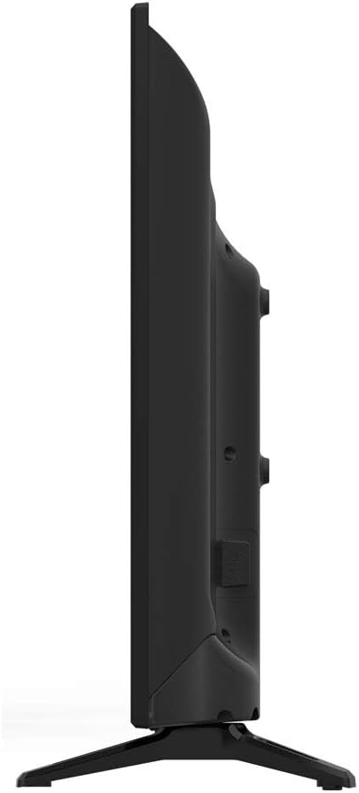 Side view of VIOS TV3219 showing slim profile and stand